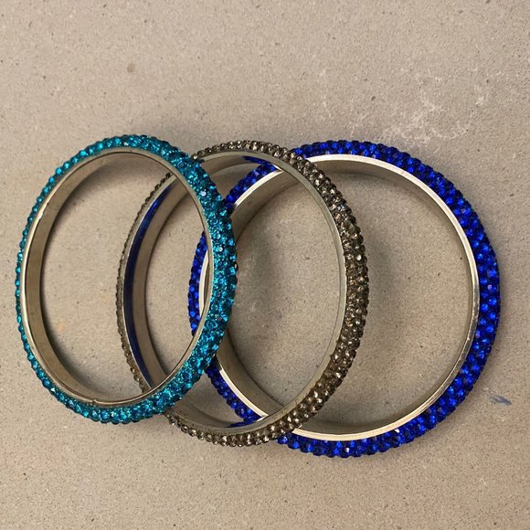 Rhinestone bracelets - Picture 2 of 2